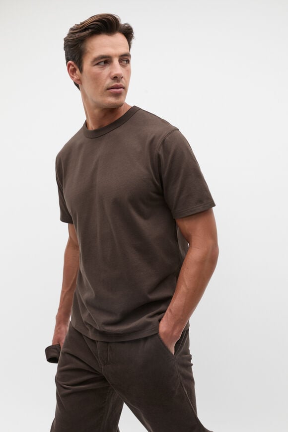 Crew Tee  Dark Espresso  hi-res