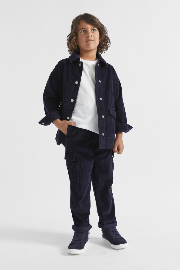 Cord Cargo Pant  Midnight Blue  hi-res