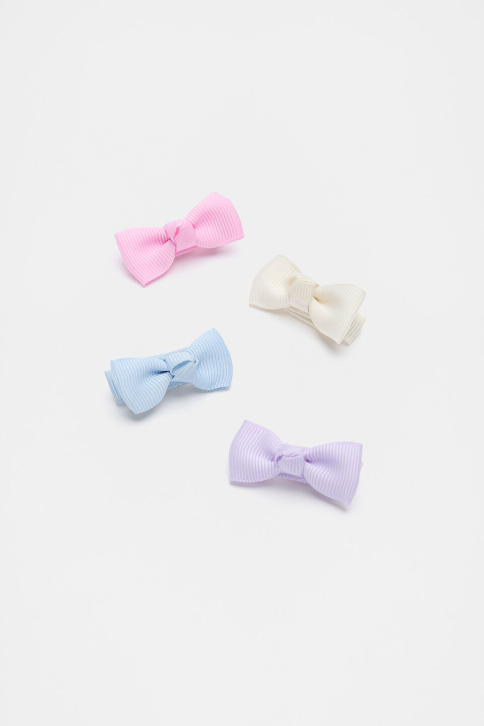 Grosgrain Bow Duck Clip Pack  Multi