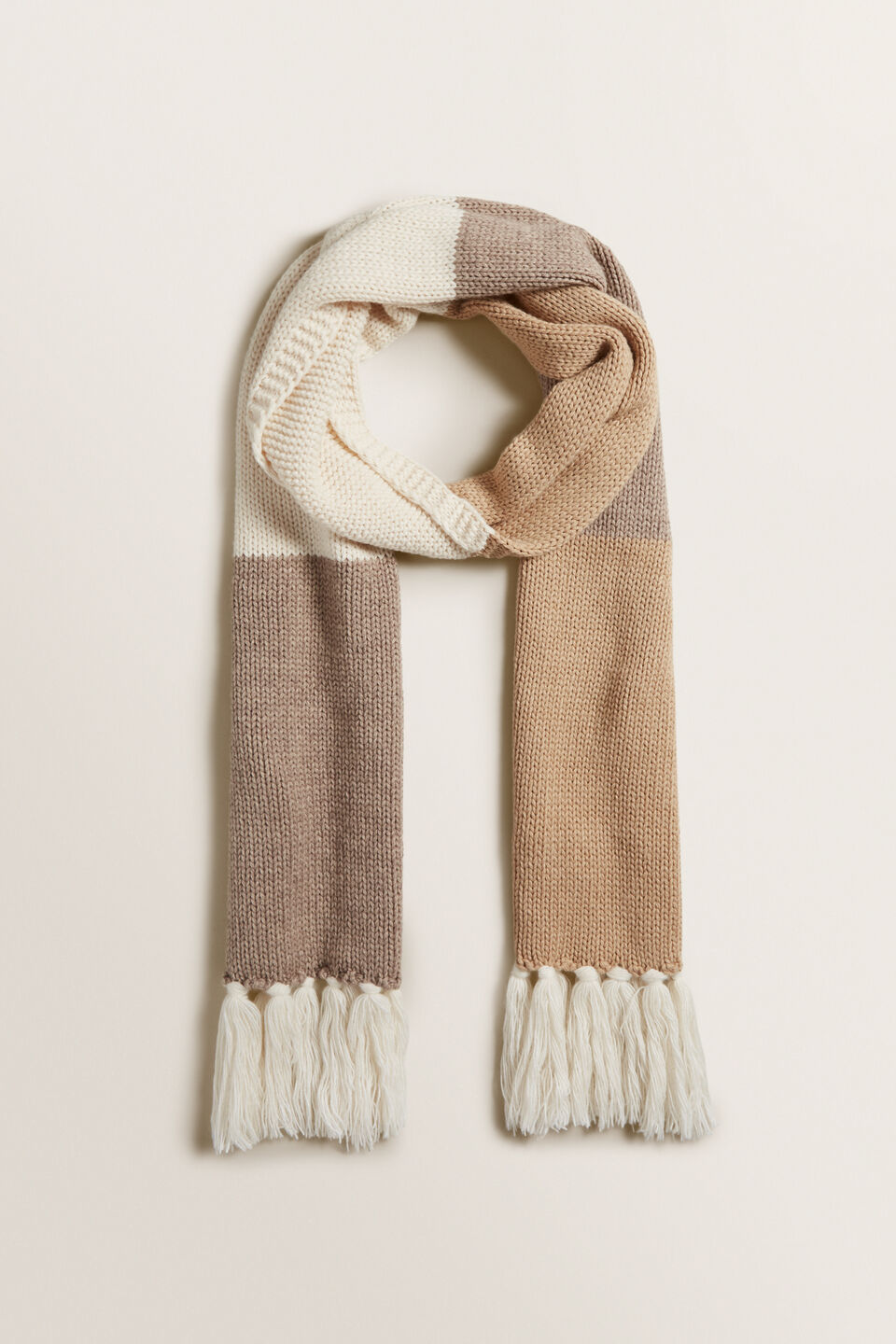 Colour Block Scarf  