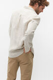 Linen Shirt  Sepia Stripe  hi-res