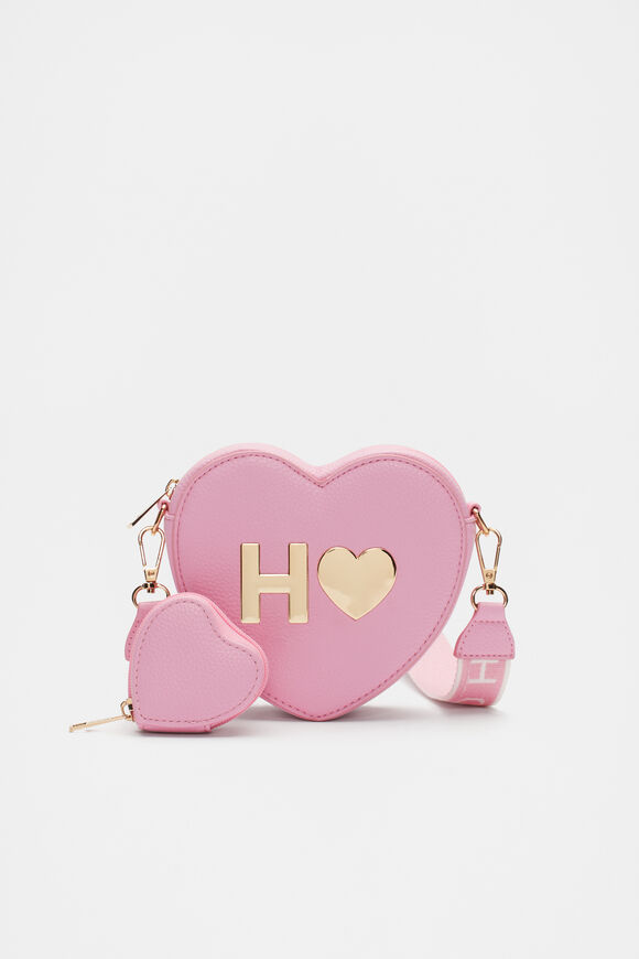 Heart Initial Bag  H  hi-res