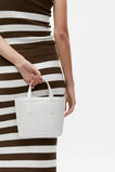Woven Basket Crossbody Bag  White  hi-res