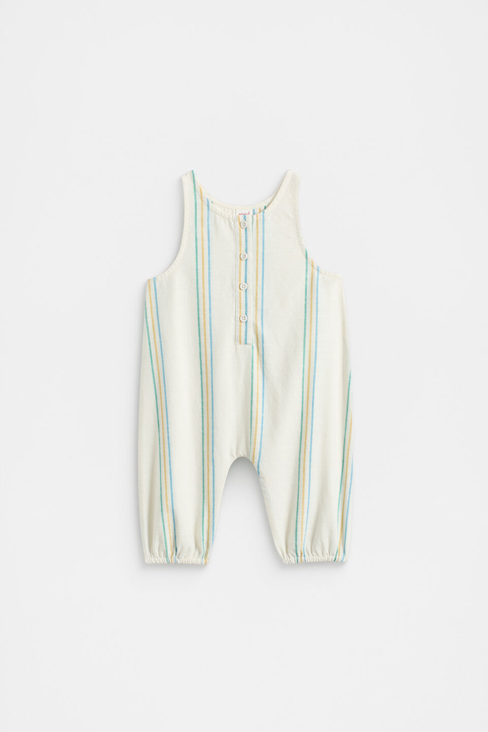Stripe Romper  Milk