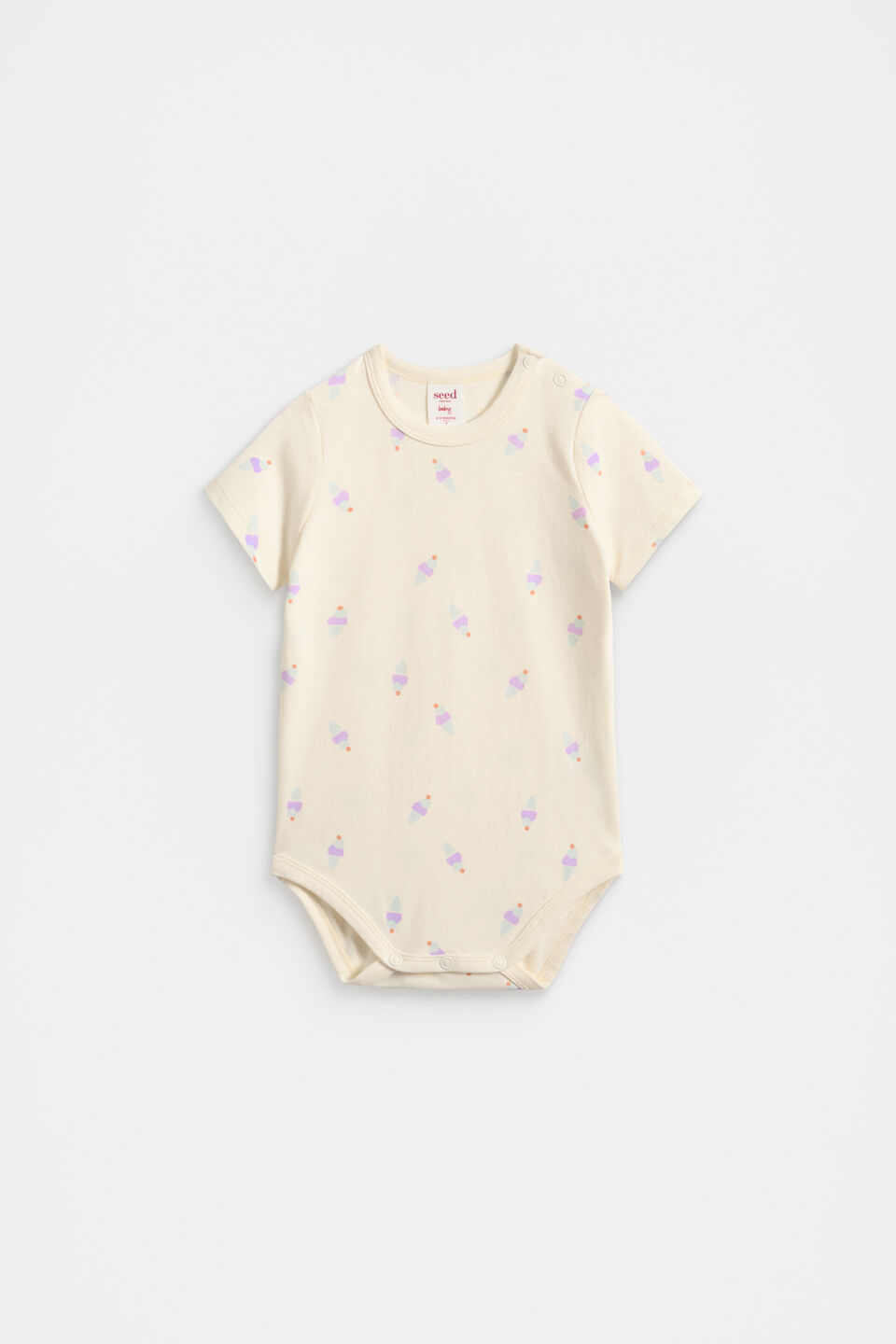 Ice Cream Bodysuit  Milk