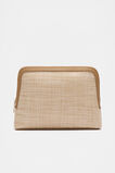Textured Pouch  Caramel  hi-res