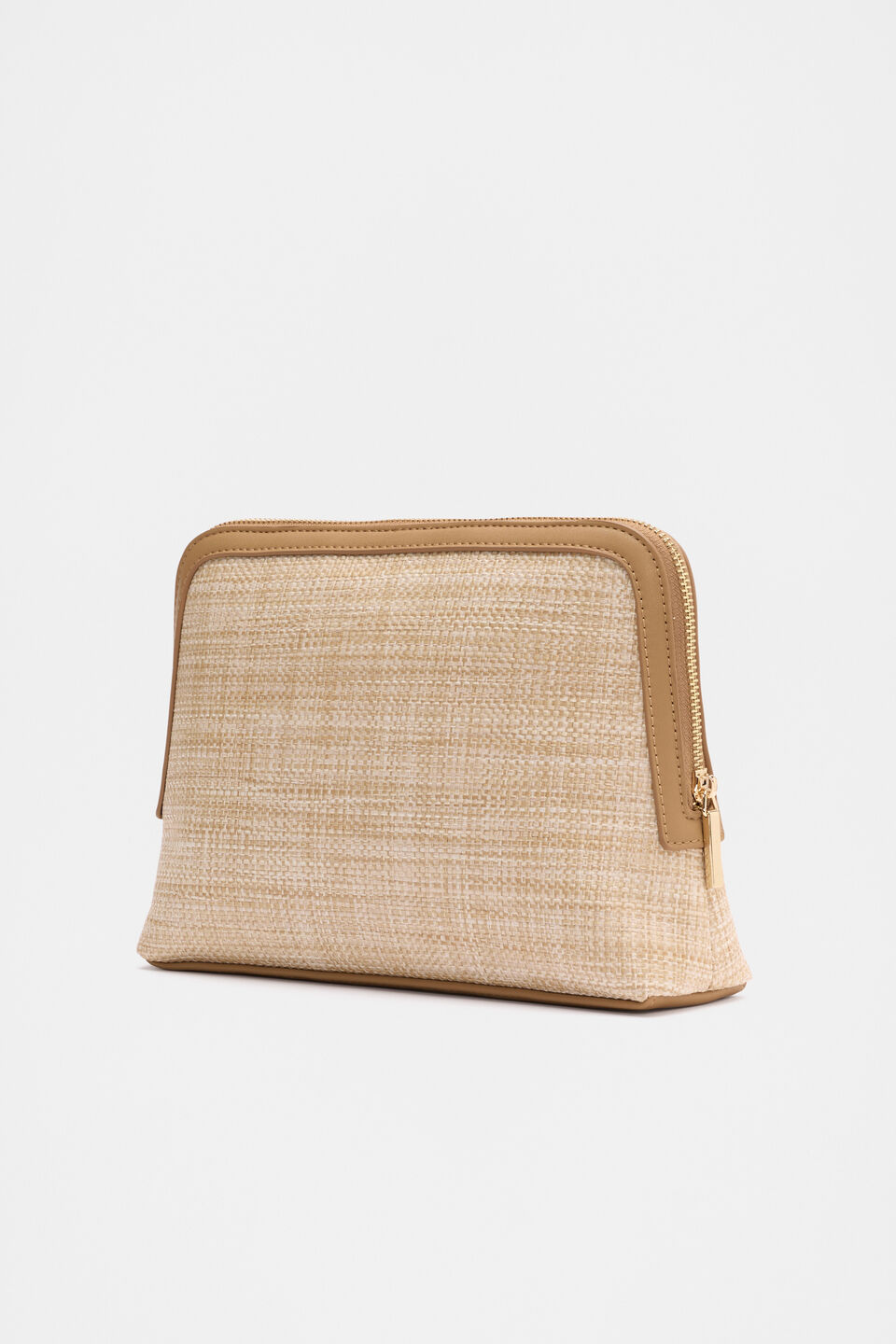 Textured Pouch  Caramel