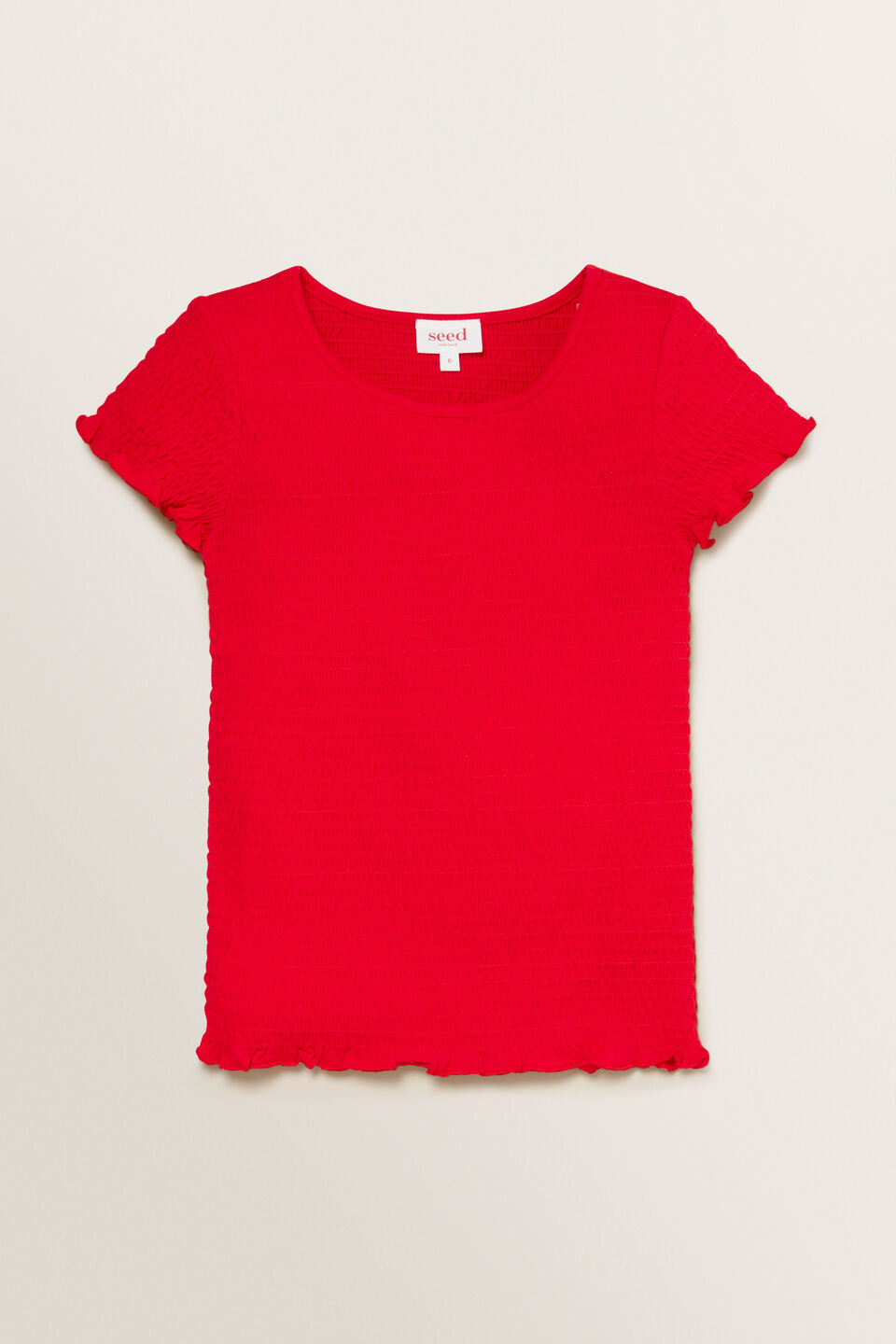 Shirred Tee  