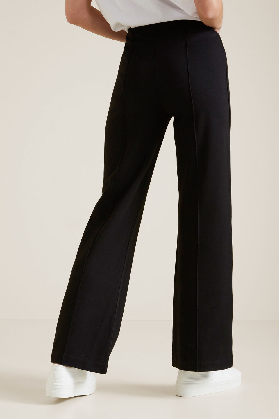 Straight Leg Ponte Pants  
