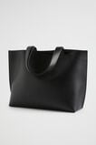 Logo Detail Tote  Black  hi-res