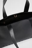 Logo Detail Tote  Black  hi-res