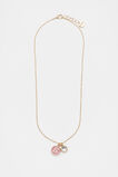 Initial Enamel Necklace  S  hi-res