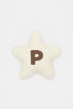Star Initial Cushion  P  hi-res