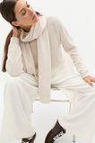 Cashmere Scarf  Oat Marle  hi-res