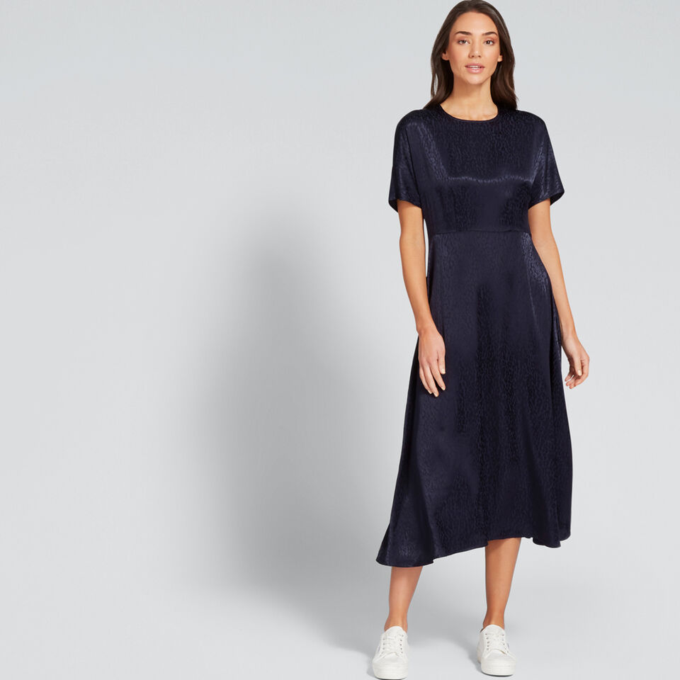 Animal Jacquard Dress  