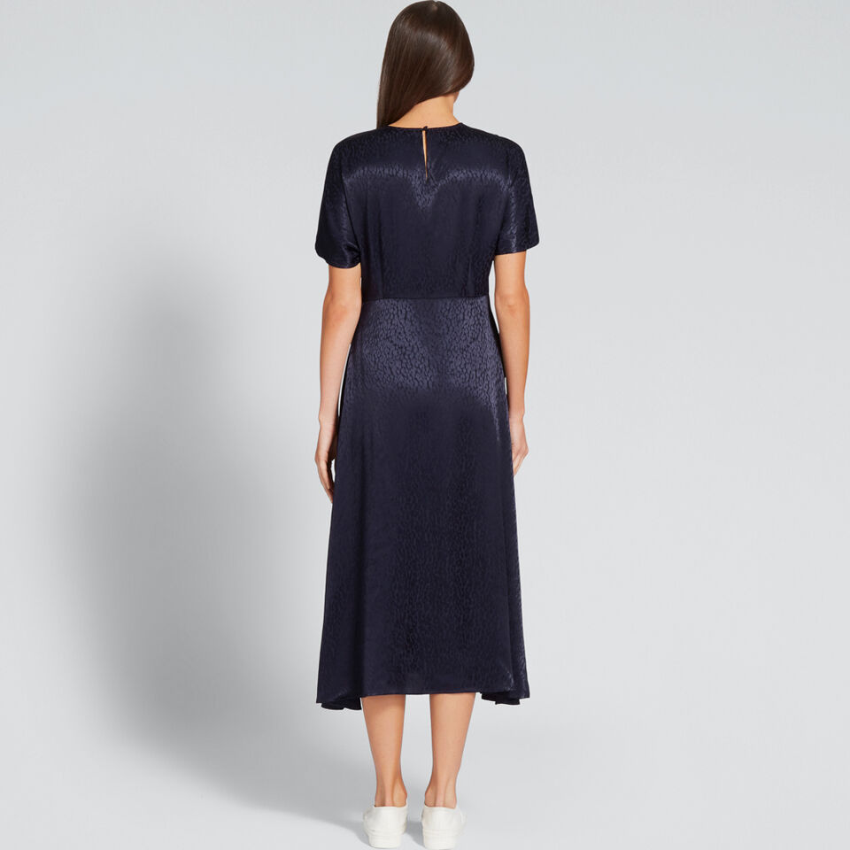 Animal Jacquard Dress  