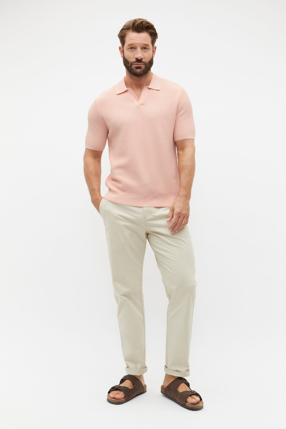 Trophy Polo  Pale Pink