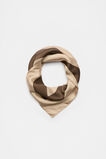 Seed Emblem Monochrome Scarf  Affogato  hi-res
