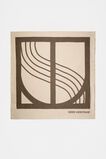 Seed Emblem Monochrome Scarf  Affogato  hi-res