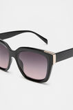 Meredith D Frame Sunglasses  Black  hi-res