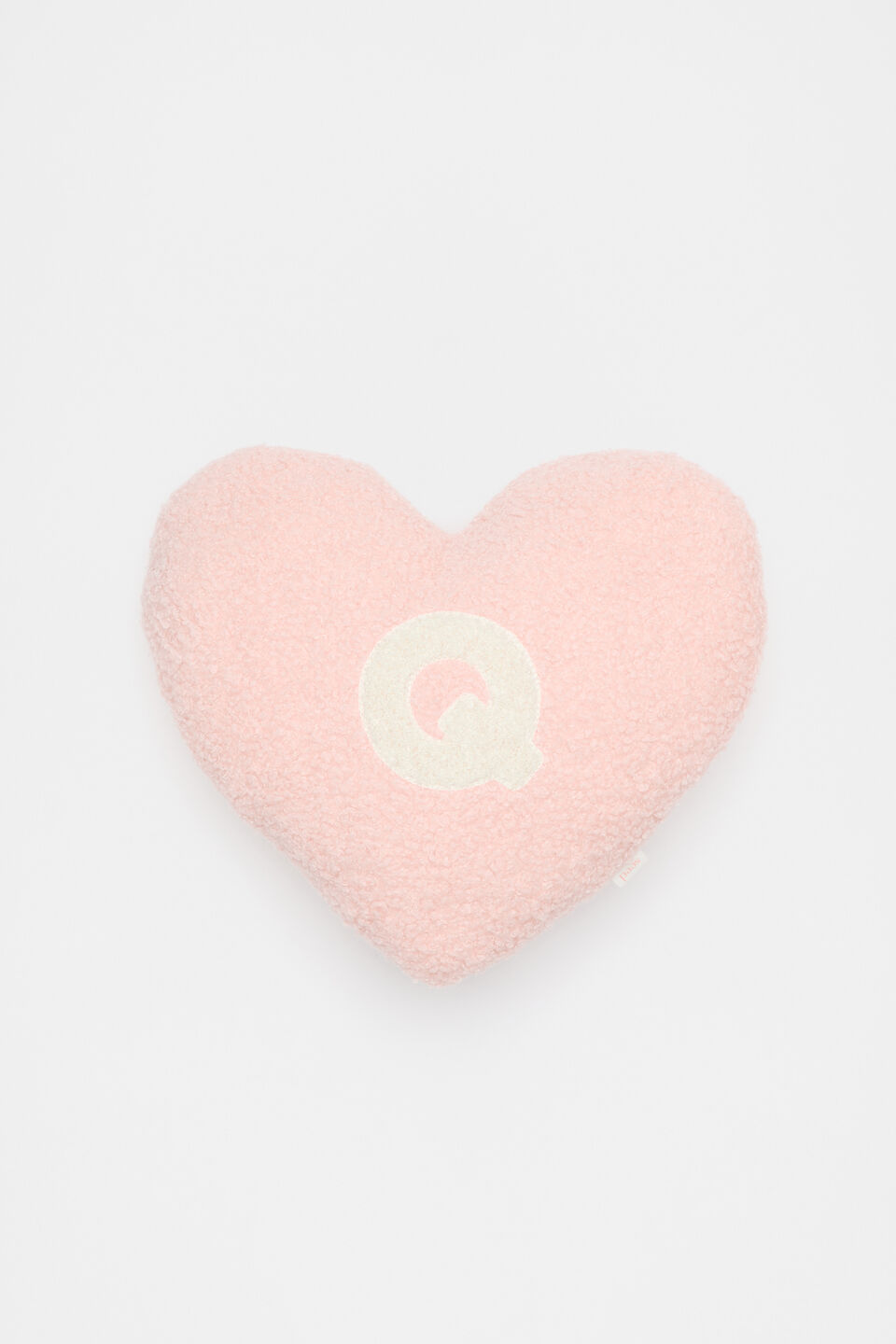 Heart Initial Cushion  Q