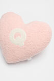 Heart Initial Cushion  Q  hi-res