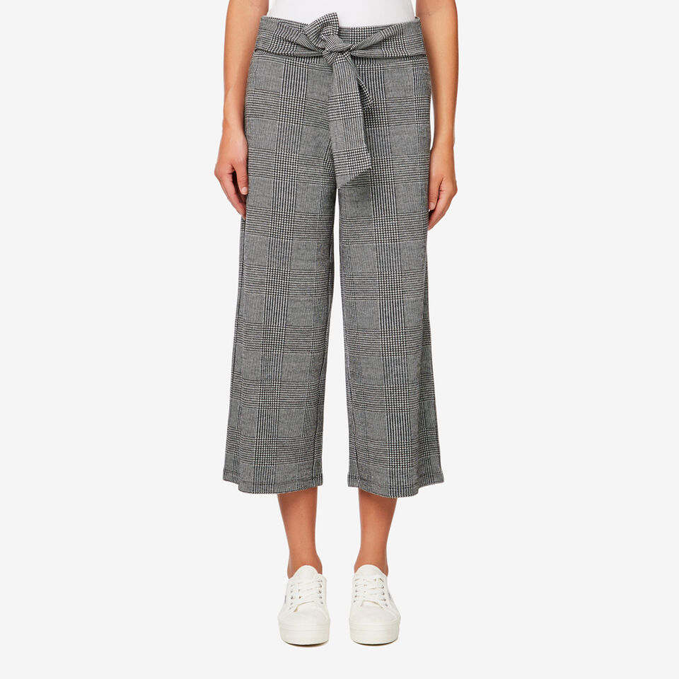 Wide-Leg Jersey Pant  