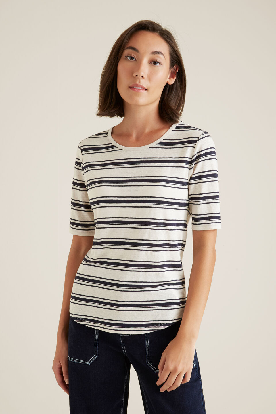 Vintage Stripe Tee  