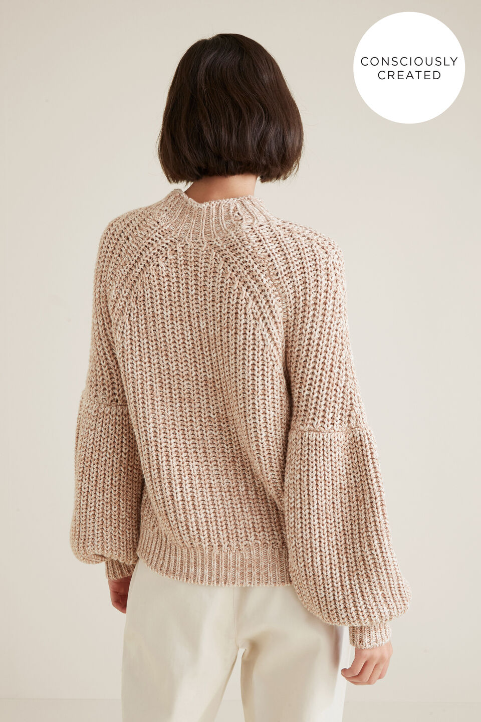 Sustainable Blouson Knit  