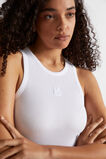 Waffle Logo Tank  Whisper White  hi-res