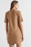 Crepe Knit Shift Dress  Fudge  hi-res