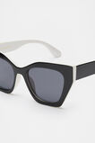 Audrey Sunglasses  Black White  hi-res