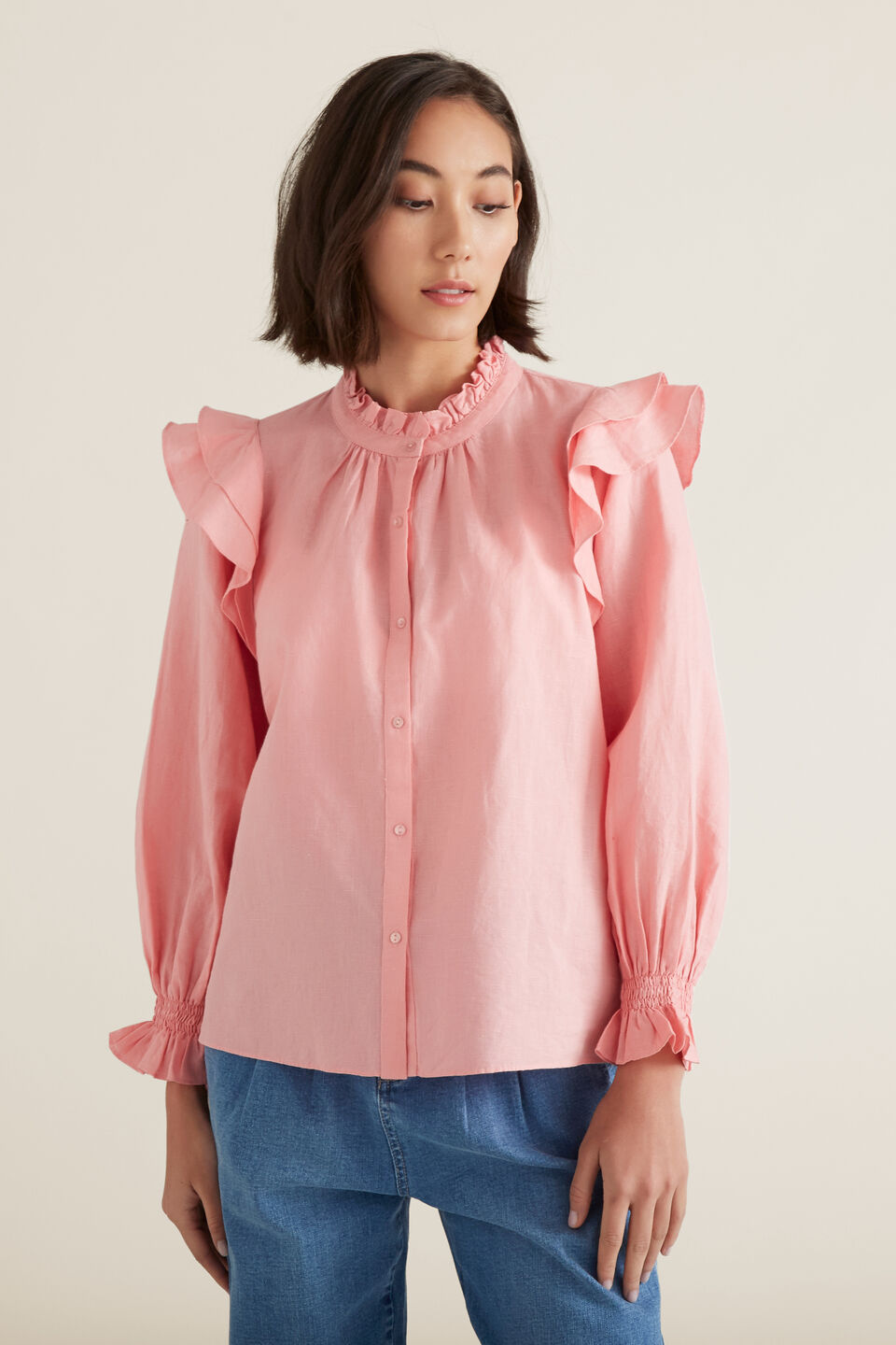 Frill Detail Shirt  
