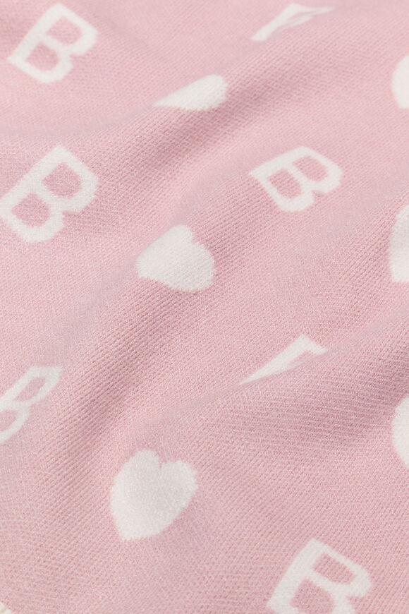 Heart Initial Blanket  B  hi-res