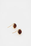 Resin Drop Earring  Tort  hi-res