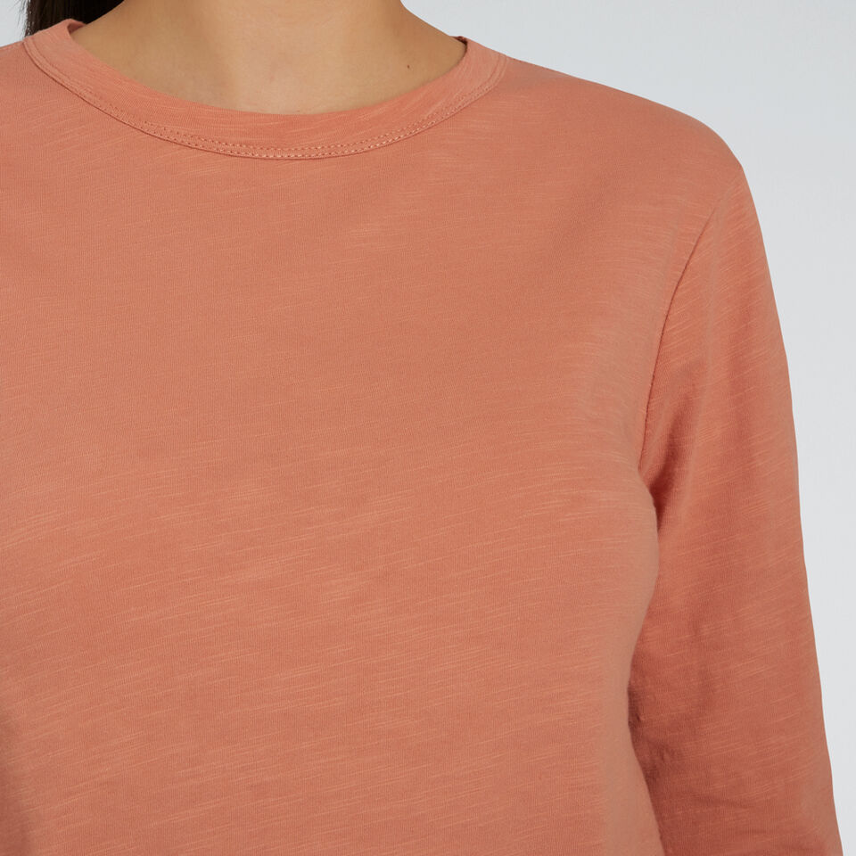 Long Sleeve Slim Basic Tee  