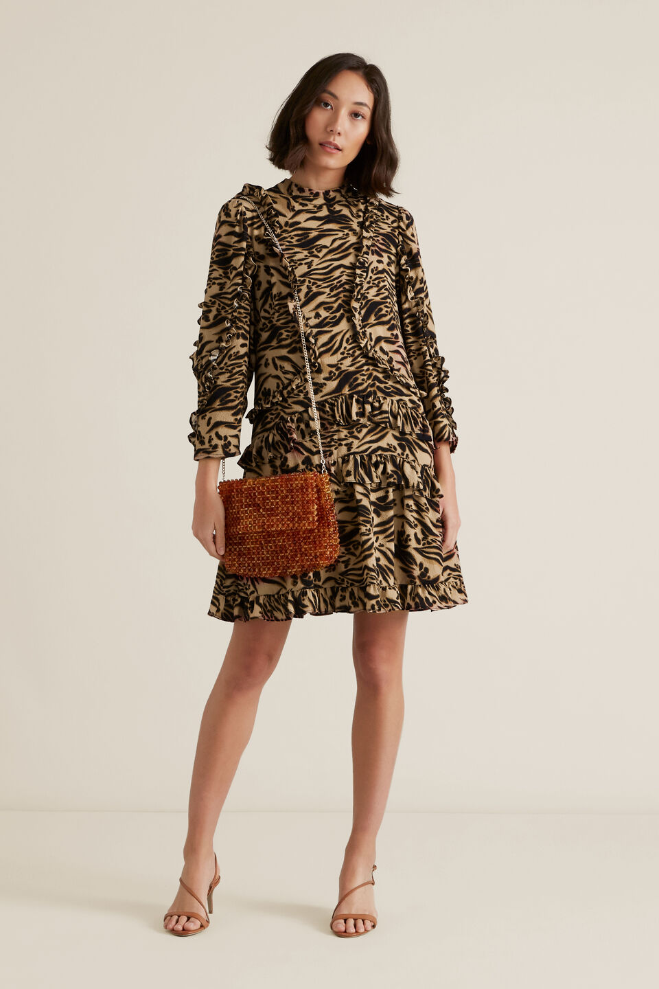 Frill Animal Dress  