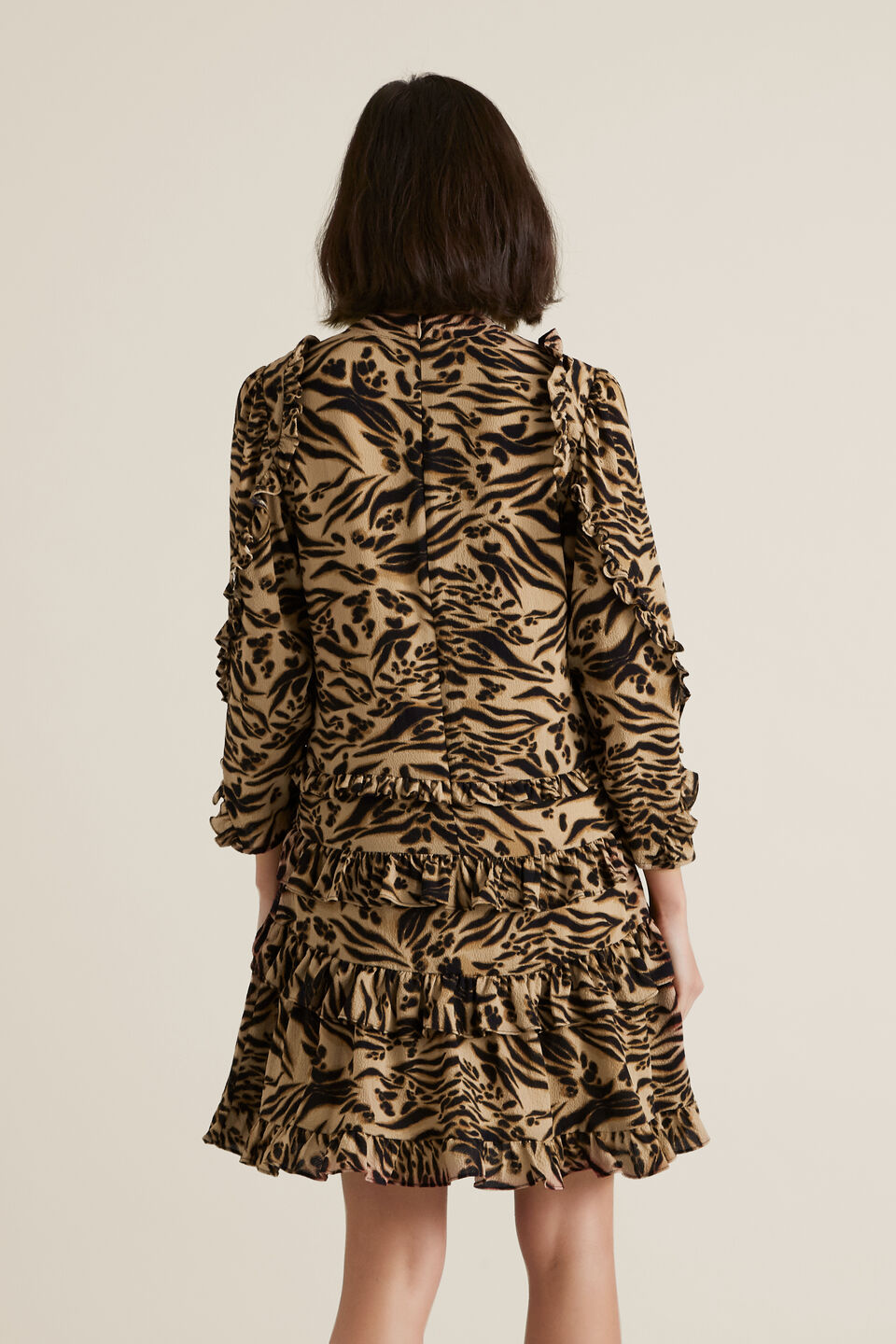 Frill Animal Dress  