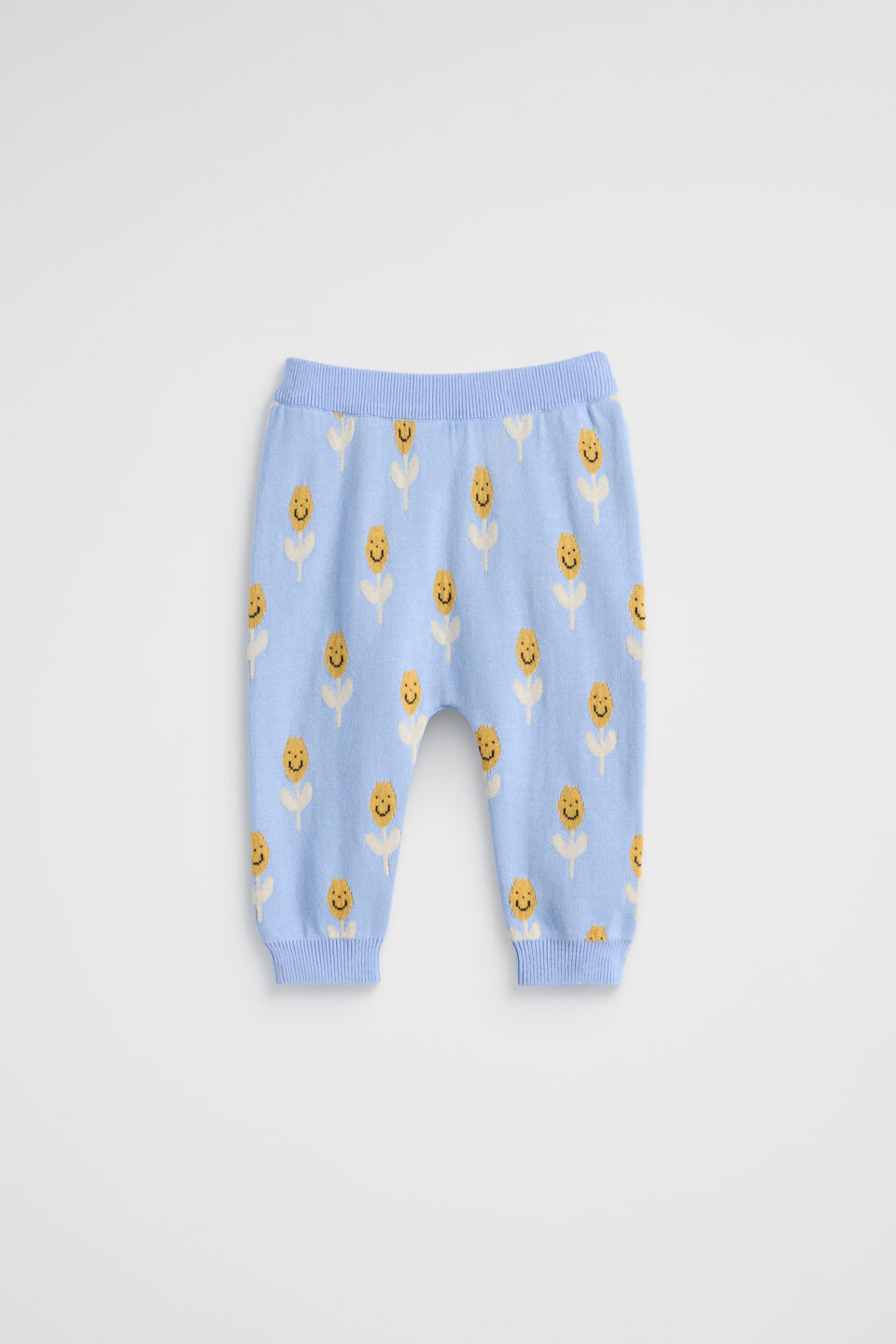 Tulip Knit Pant  Blue Jay
