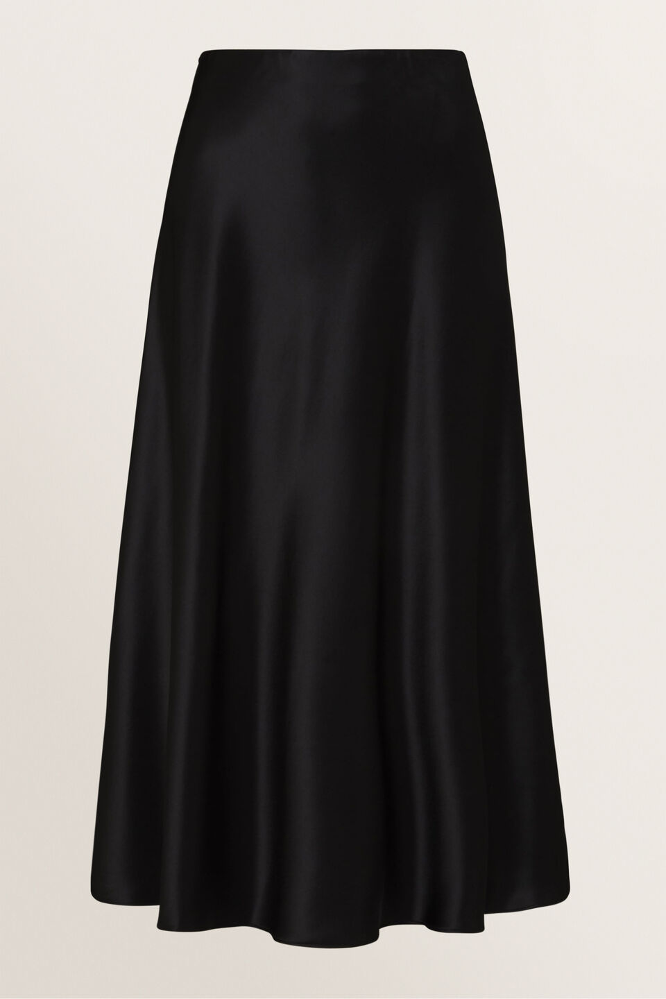 Satin Swing Skirt  