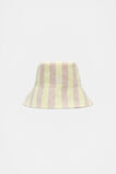 Lemon Stripe Bucket Hat  Multi  hi-res