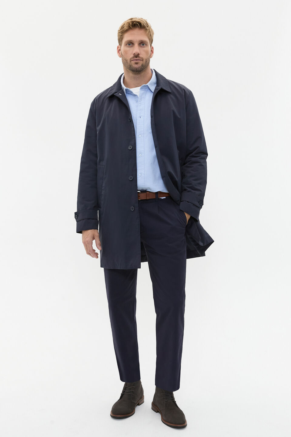 Relaxed Fit Oxford Shirt  Oxford Blue