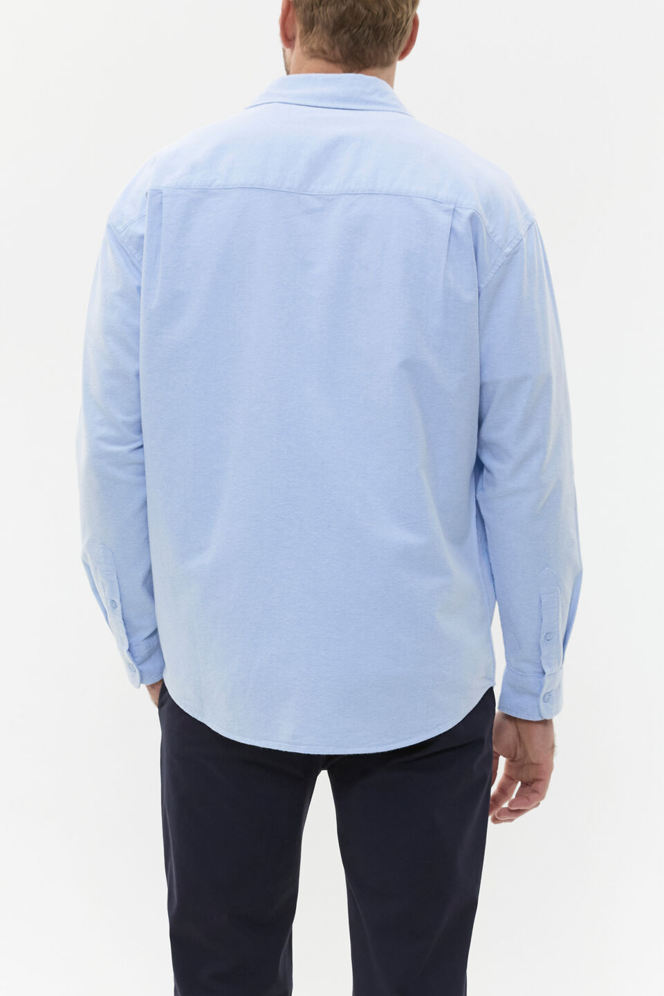 Relaxed Fit Oxford Shirt  Oxford Blue