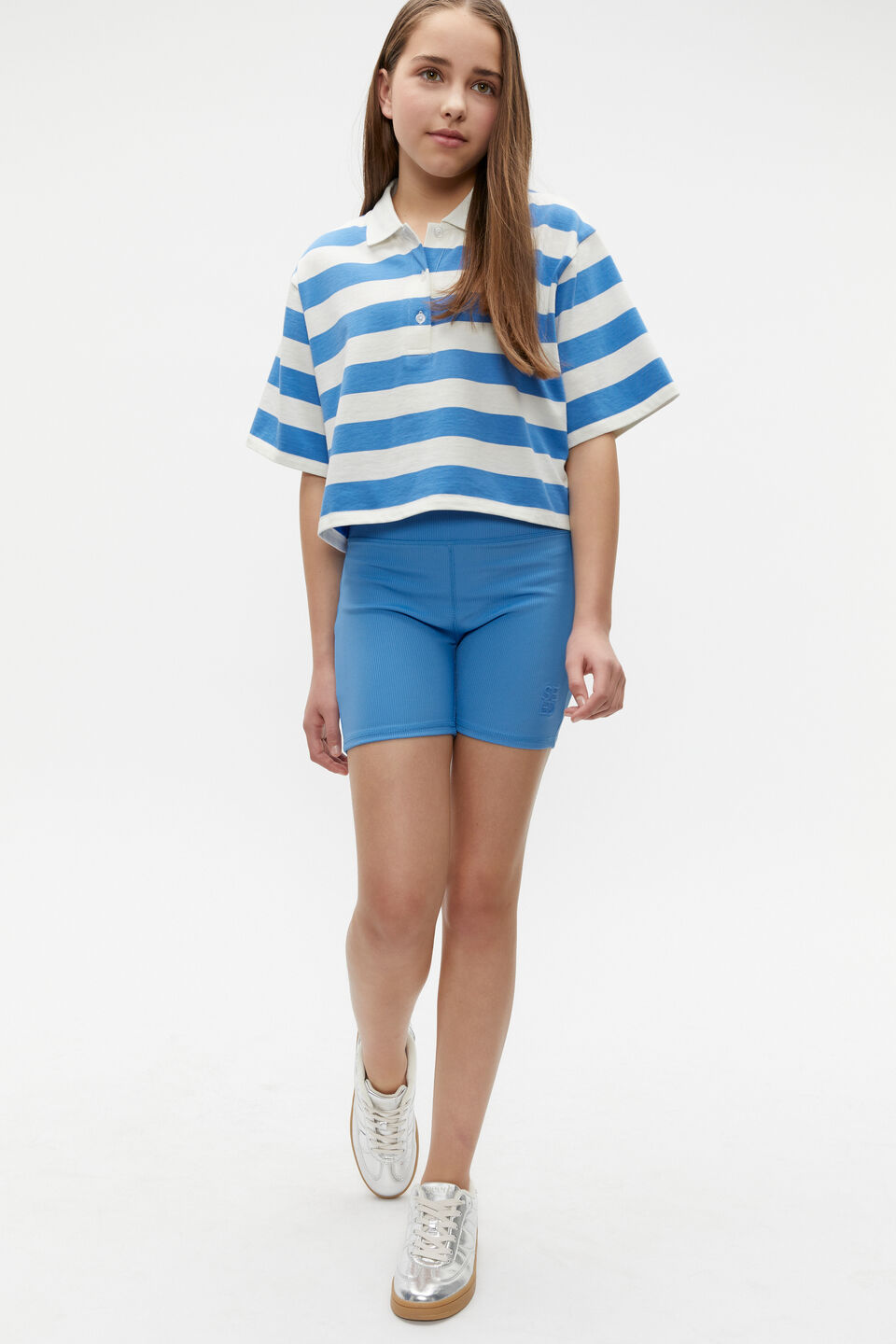 Core Logo Bike Short  Electric Blue