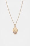 Pave Organic Pendant  Gold  hi-res
