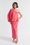 Satin One Shoulder Top  Wild Berry  hi-res