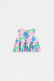 Retro Floral Top  Pine Lime  hi-res