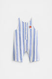 Stripe Romper  Cobalt  hi-res