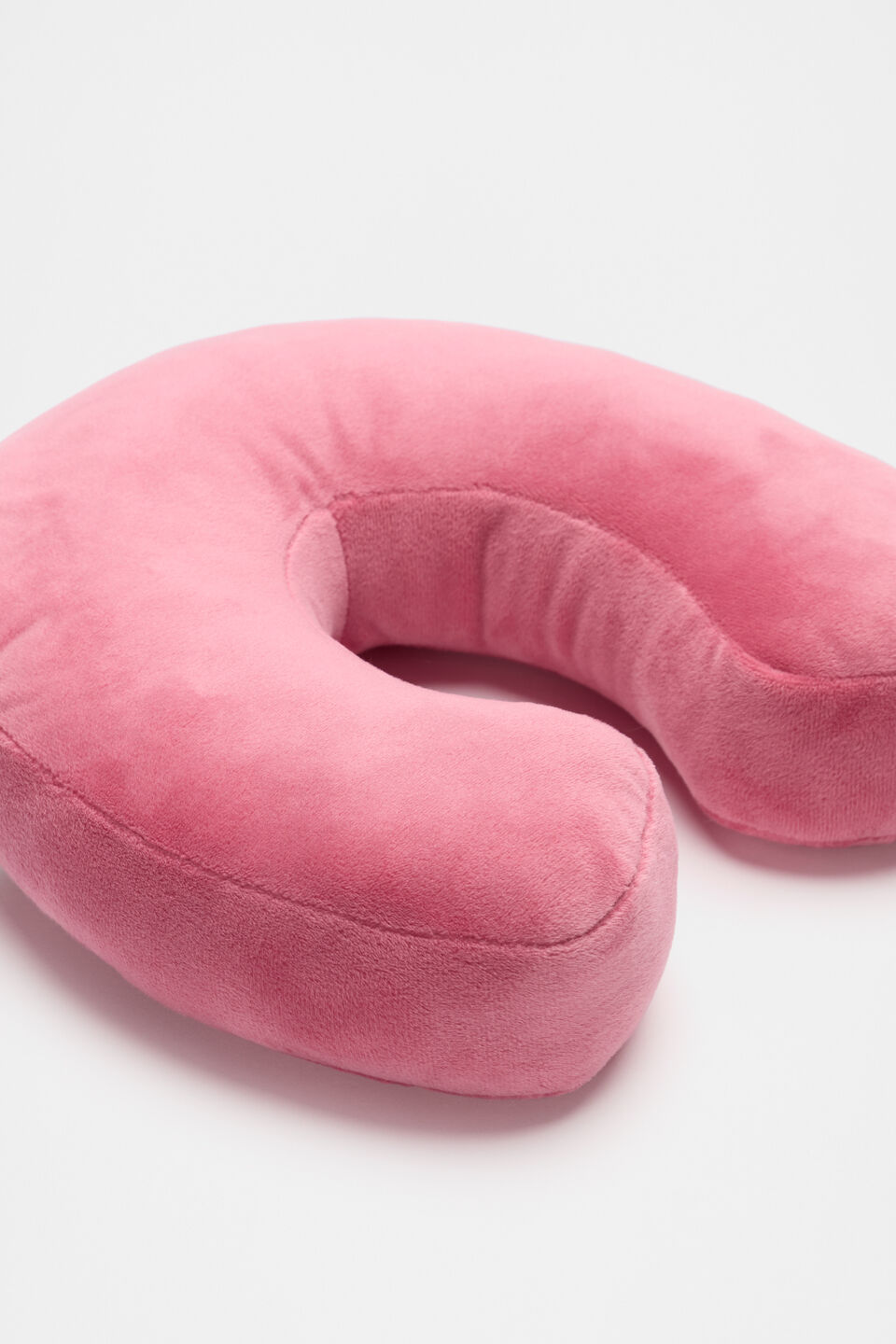 Raspberry Velvet Initial Cushion  C