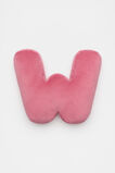 Raspberry Velvet Initial Cushion  W  hi-res